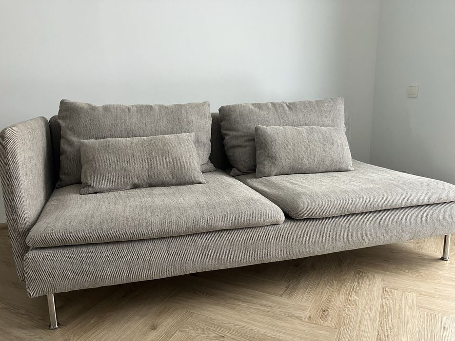 Sprzedam beżową sofe ikea