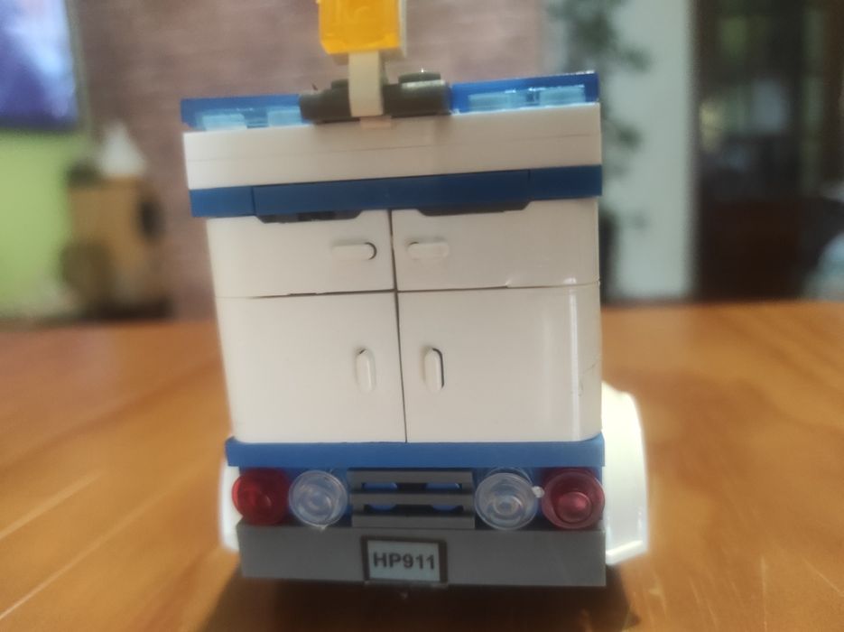 Carro polícia da lego