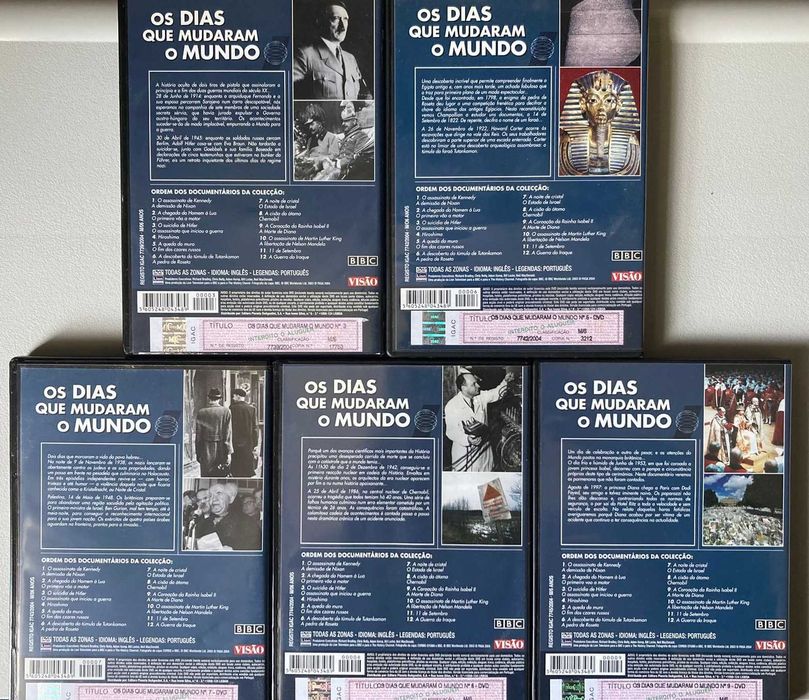 [DVD] Os Dias que Mudaram o Mundo (preço unitário)