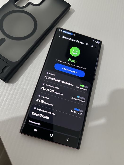 S22 ultra 12/256GB em perfeito estado