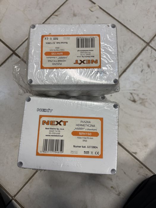 Puszka hermetyczna  next 150x110x70  IP 65