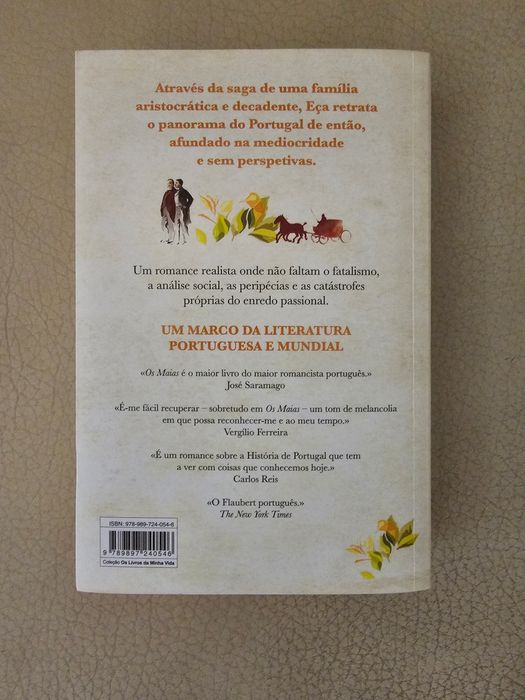 Livro "Os Maias"