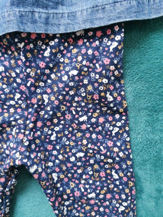 Komplet H&M r. 86 stan nowe z metką