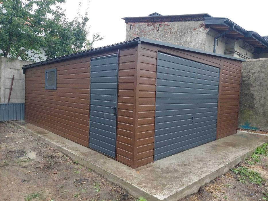 Garaż Premium 4x5 garaz blaszany Garaże blaszane 4x5 4x6 4x7 4x8 4x9 PRODUCENT