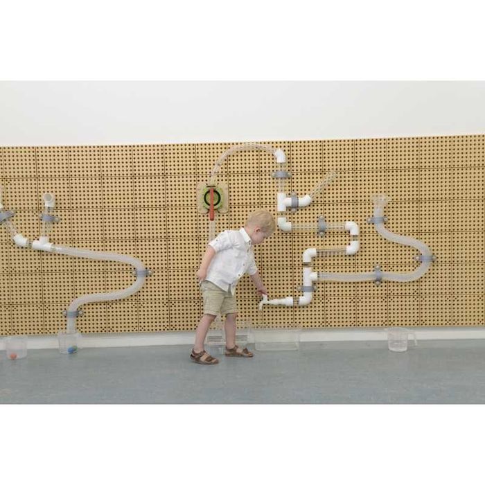 Zestaw Hydrauliczny Do Budowania Systemów Rur - Tablica Naukowo-Krea