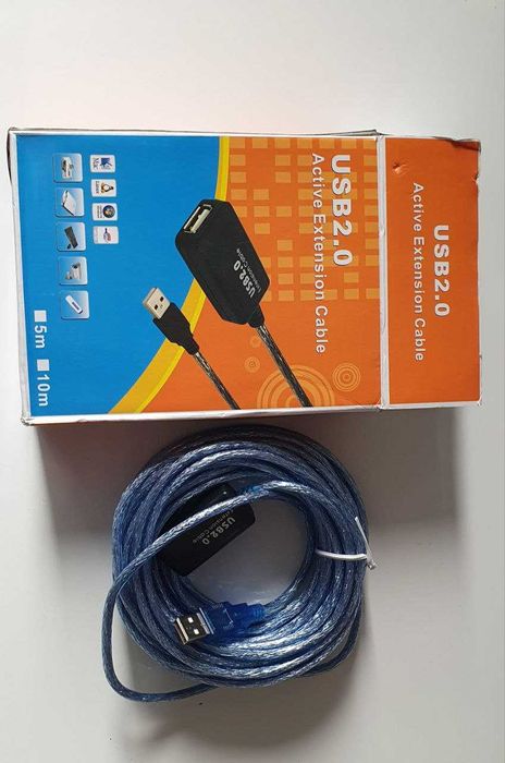 Kabel przedłużający 10m USB2.0