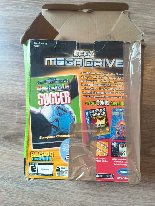 Konsola Mega Drive konsola retro wbudowane 3 gry