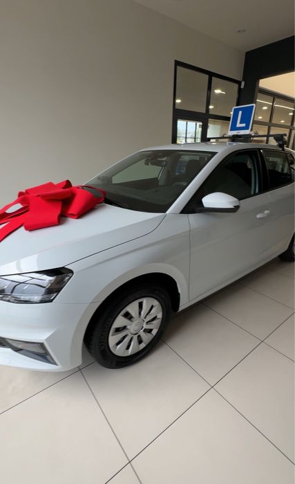 „L” Skoda Fabia IV 5 biegowa 1.0 mpi z LPG i kamerami egzaminacyjnymi!