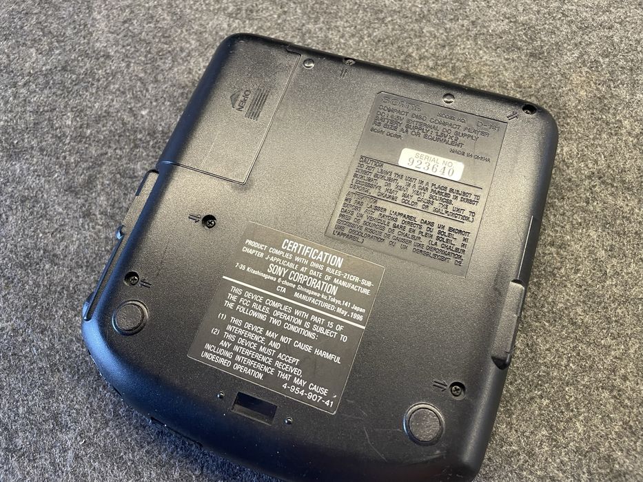 Плеер sony discman