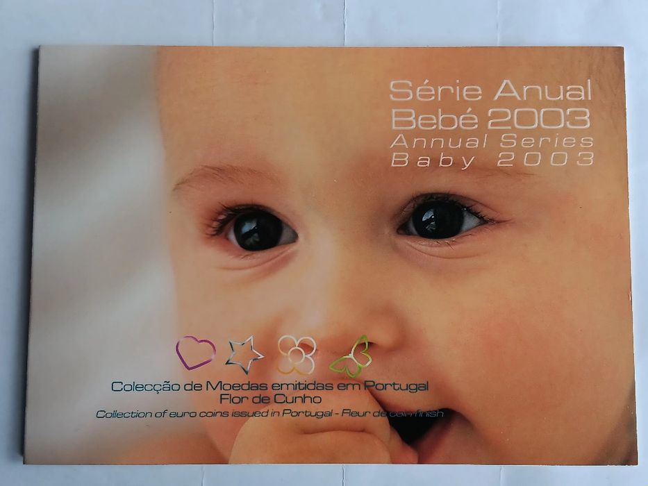 Carteira de moedas bebé de 2003