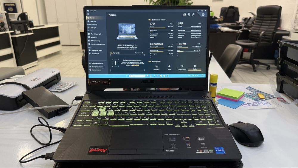 ASUS TUF Gaming F15 FX506HC-HN023 Eclipse Gray