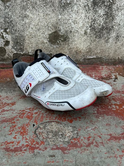 Sapatos Gaerne Carbon Tri X-Lite – Brancos