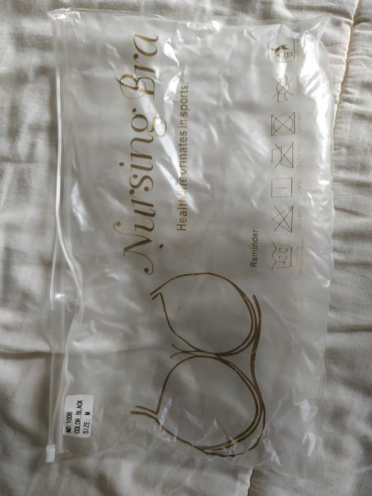 2x soutiens de amamentação preto