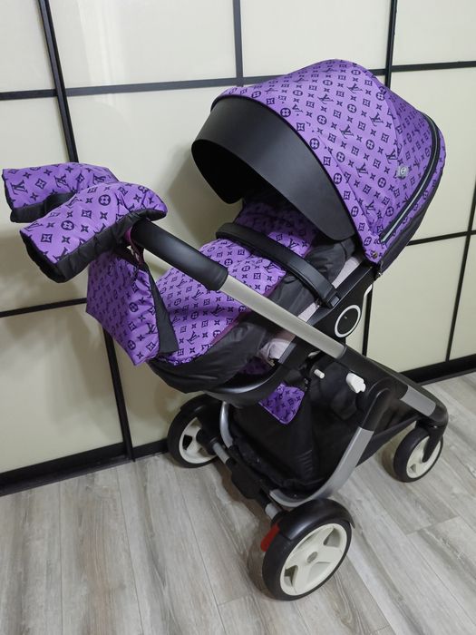 Stokke Crusi 2в1 в ідеальному стані+ аксесуари