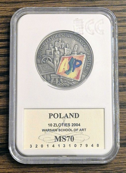 10zł | 2004 | ASP Akademia | MS70 | Ag