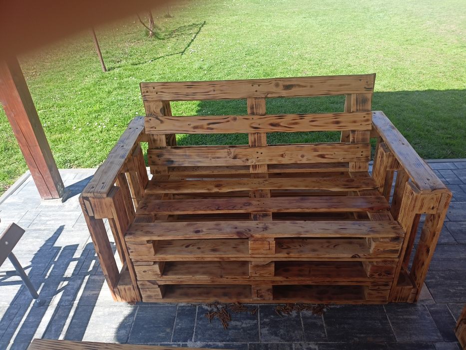 Meble ogrodowe z palet