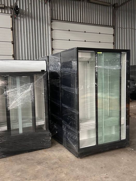 Ретро холодильник Витрина для напитков Холодильник в магазин