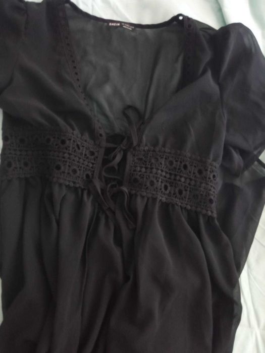 Shein pareo kimono narzutka plaża