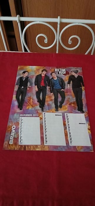 Calendário 2013, da Bravo, novo