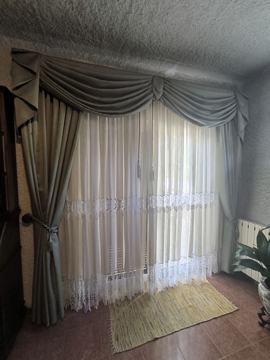Cortinados com sanefa