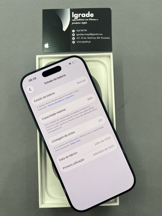 iPhone 17 Pro de 256GB SEMINOVO