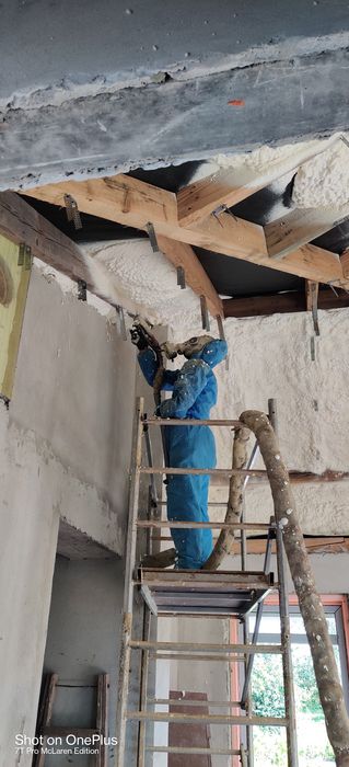 Пінний утеплювач. Утеплення піною.. Carlisle  Icnene. Polychem spray.