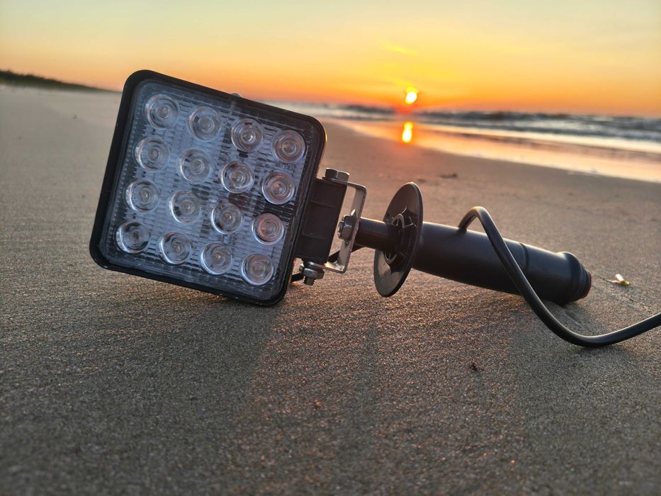 Lampa latarka szperacz UV  do bursztynu  420 nm 48w