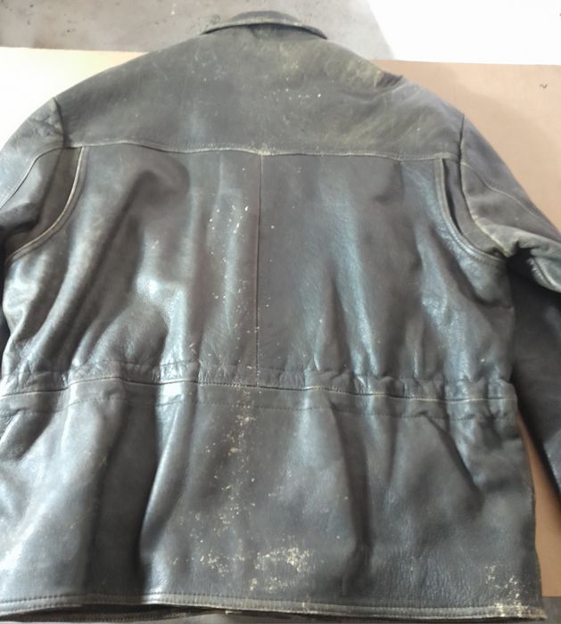 Casaco de cabedal anos 70 puro vintage