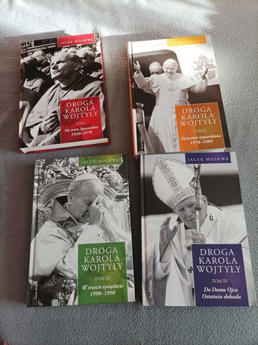 Droga Karola Wojtyły. 4 Tomy Zestaw Jacek Moskwa