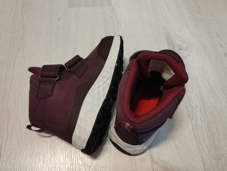 Дитячі демісезонні черевики для дівчинки Reima Hiivin 25 розмір 15 см