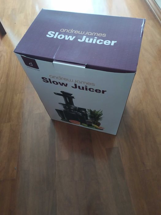 Liquidificadora Andrew James (Slow Juicer) - nova na caixa