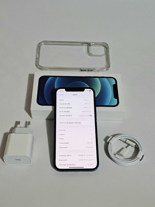 Iphone 12 128Gb.  78% Bateria.  N̈