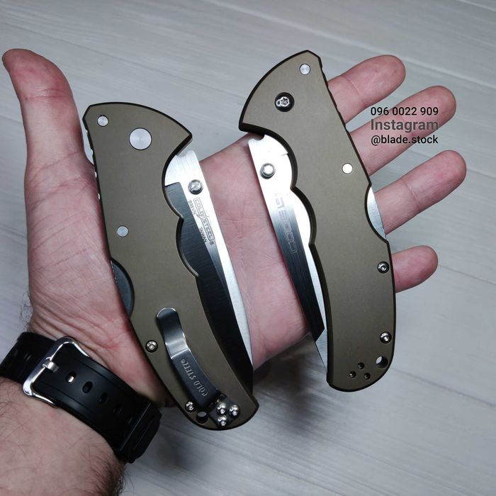 Оригинал Cold Steel Code 4 S35VN складной карманный нож Tri-Ad Lock