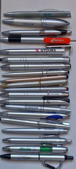 Canetas com publicidade para colecionadores - novas