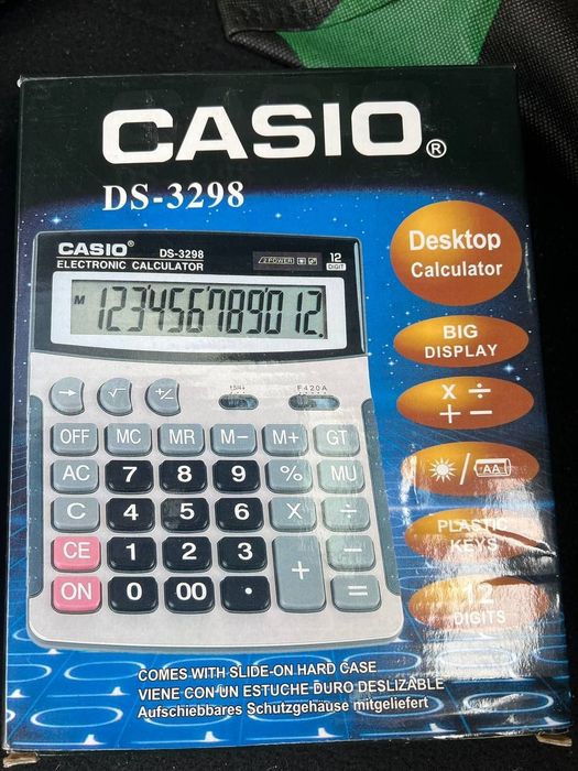 Калькулятор Casio  оригинал!  MADE IN JAPAN