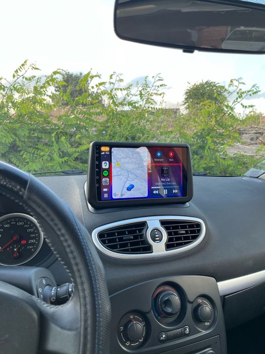 Rádio Android 14  com GPS Renault Clio 3 (Artigo Novo)
