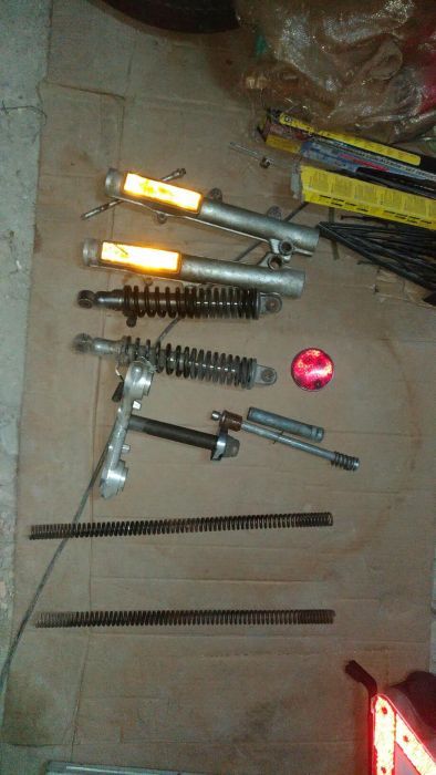 Suspensão mota bmw