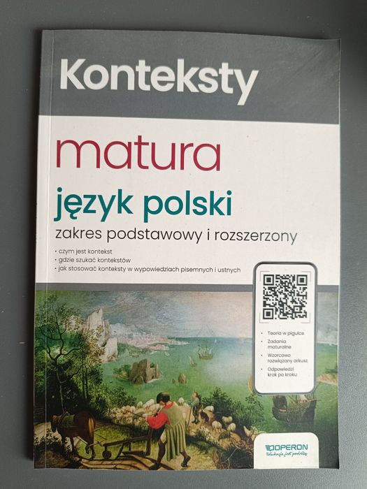 Konteksty maturalne język polski Operon