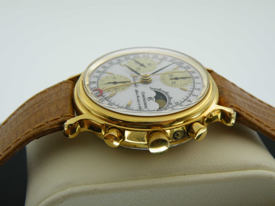 Chronoswiss Alfred Rochat Automatic Chronograf Lunar z Fazami Księżyca