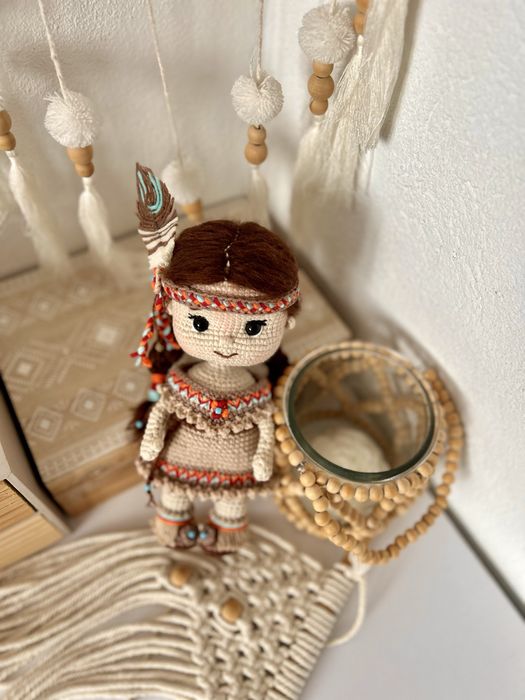 Lalka indianka handmade