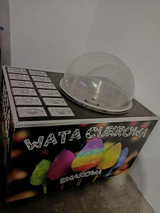 Maszyna do waty! Wata cukrowa. Wózek