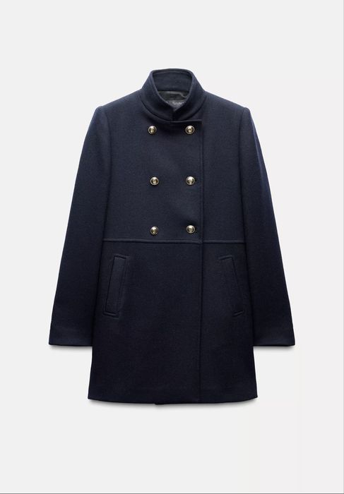 Пальто жіноче вовняне ZARA