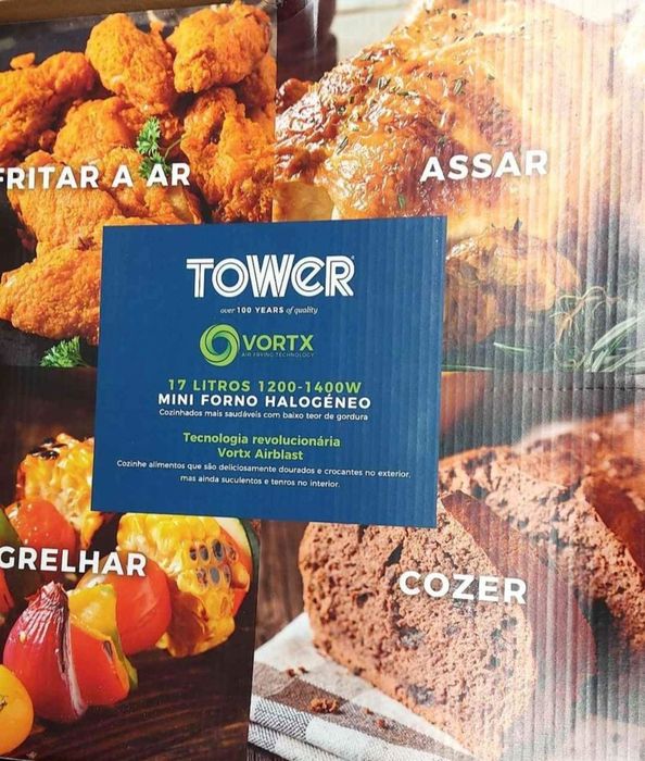 Forno eléctrico de halogéneo 17 L