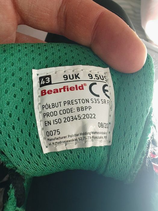 Buty robocze bearfield 43 Preston
