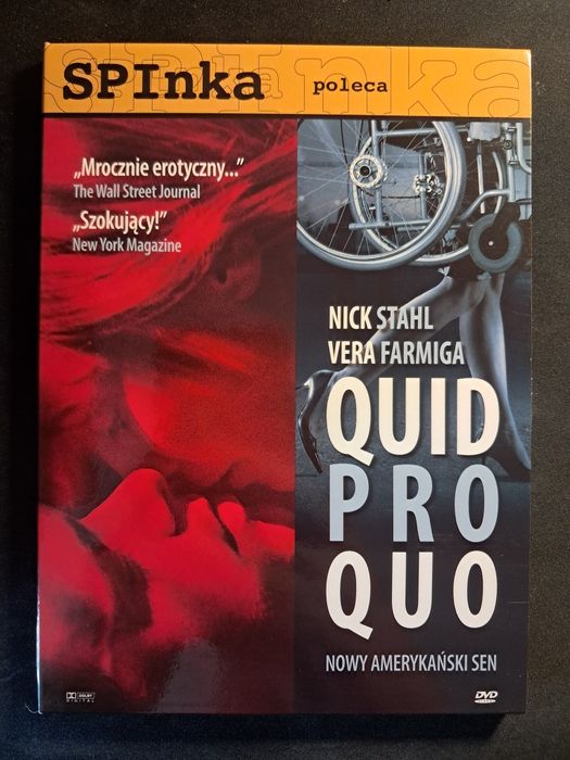 Quid pro quo | Nick Stahl | Vera Farmiga | DVD