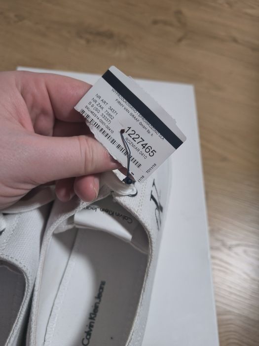 Calvin Klein Jeans tenisówki Zolah na platformie 
Tenisówki Zolah R0 B