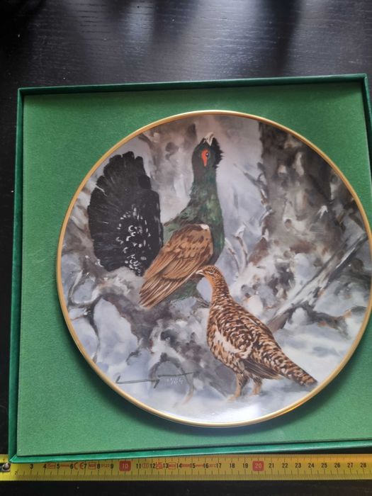 Talerz ozdobny porcelanowy Kaiser Basila Ede