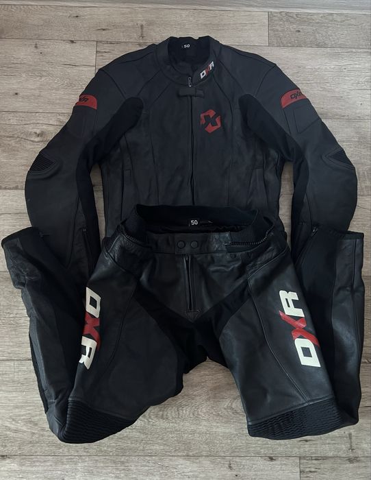 кожаный мотоциклетный костюм motorrad und sportswear dxr