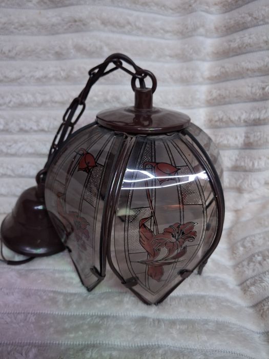 Lampa z lat PRL w bardzo dobrym stanie