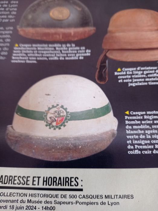 Capacete modelo militar de 1935